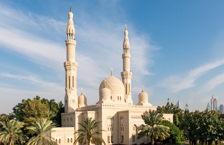 Jumeirah Mosque in Dubai
